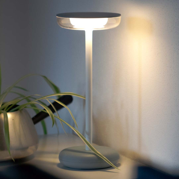 Lampada Da Tavolo Portatile A LED Ulisem Per Esterni, Luce Bianca Calda 16 Colori Senza Fili Dimmerabile Impermeabile 89084740