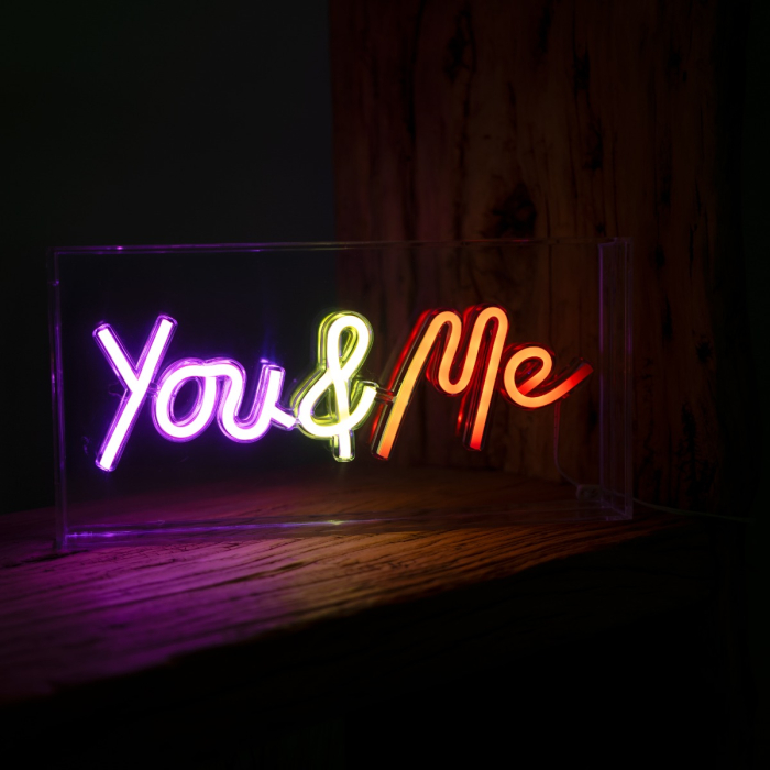 Insegna al neon con scritta Just Married, dimmerabile, a LED