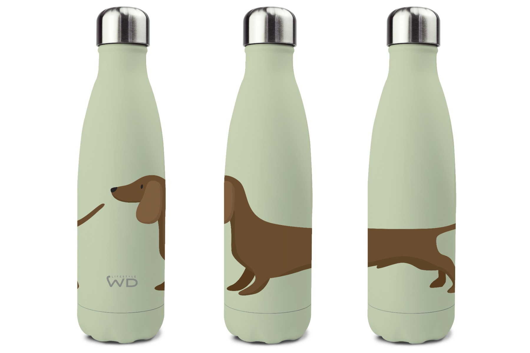 Bottiglia In Vetro Borosilicato 500 Ml Con Infusore Per Tè, Doppia Parete E Coperchio Anti-perdite