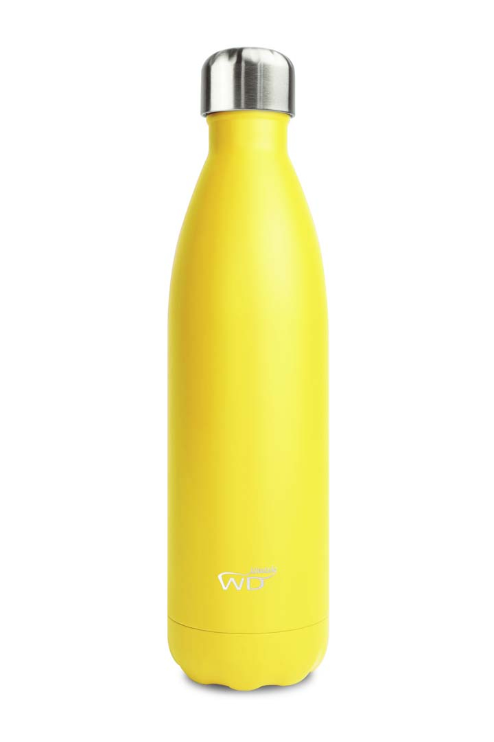 Borracce Termiche In Acciaio Inox – Portatile E Durevole, A Doppia Parete, Per Campeggio, Escursionismo, Scuola E Sport, Colore Bianco Brillante