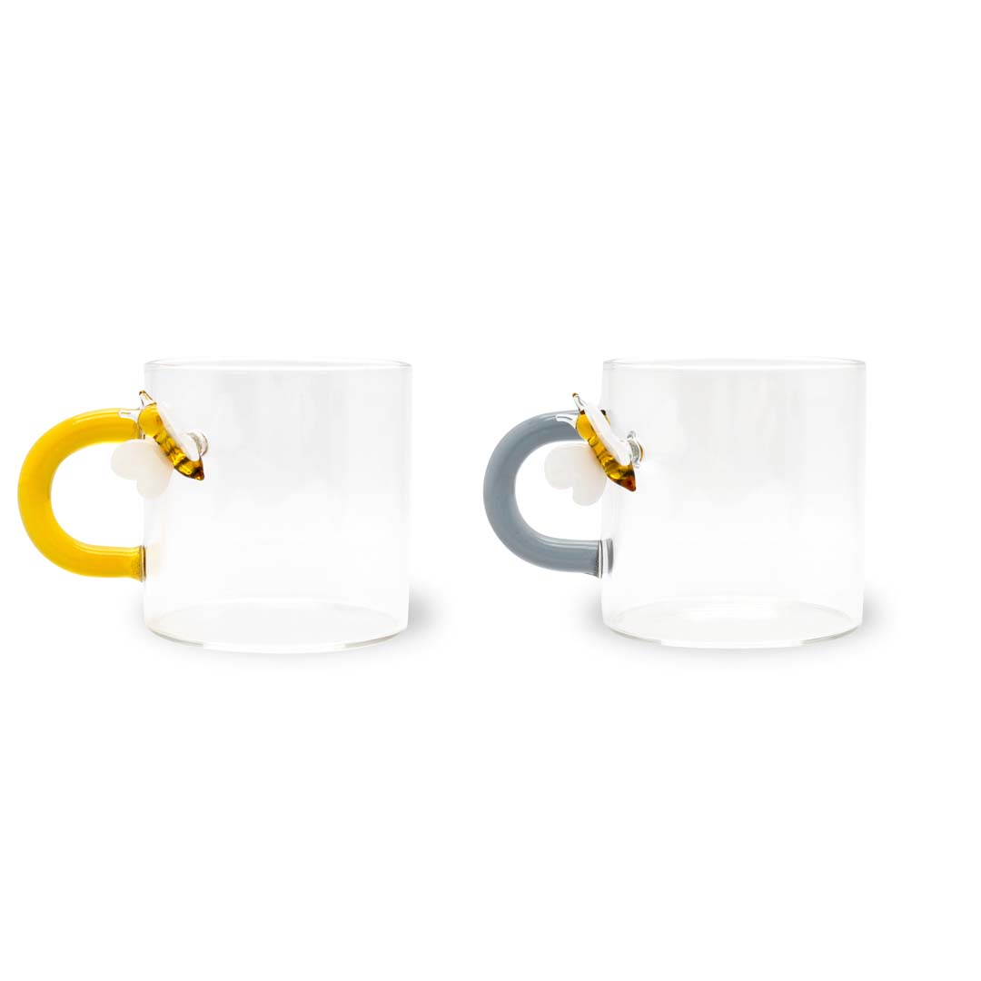 Spazzolone Con Tazza In Vetro Temperato E Zama – Color Oro, Da Parete - 2