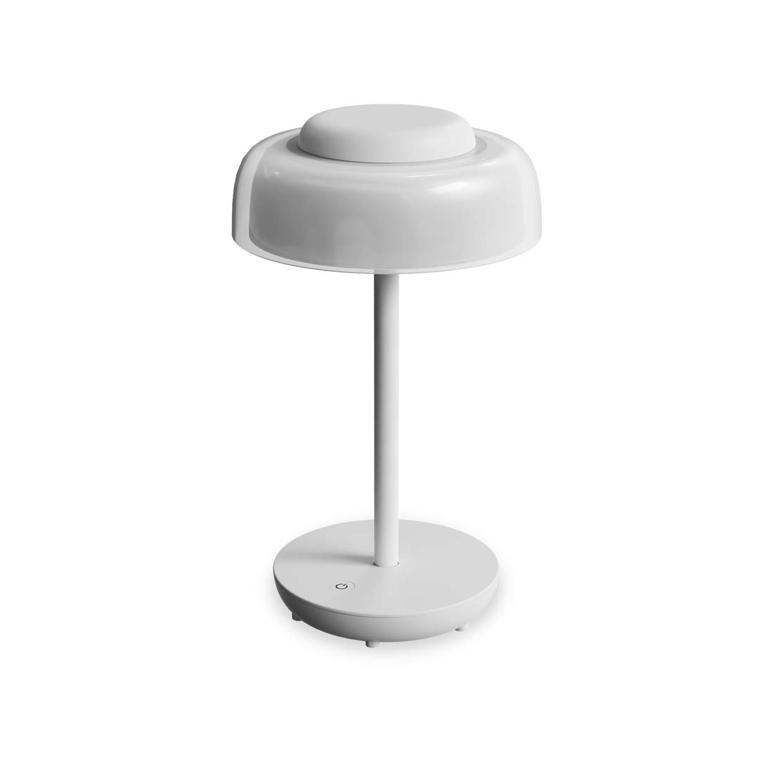 Lampada da tavolo base in legno stile shabby cm 30x15x48h - Colly Shop