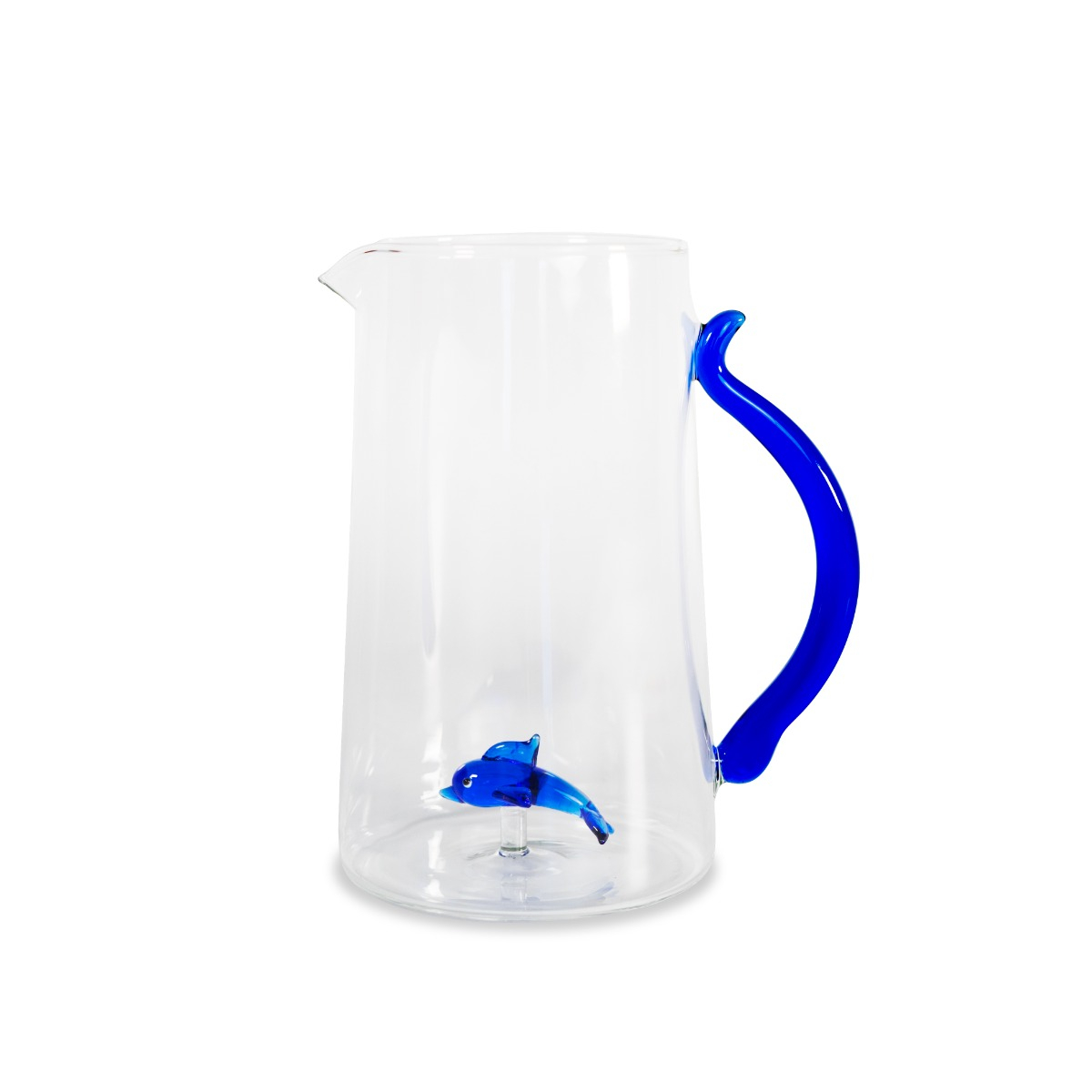 Cremiera In Vetro Borosilicato A Strisce Con Manico In Legno – 368g, 13oz – WAIT FLY Per Latte, Caffè, Salsa