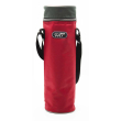 Portabottiglie termico con tessuto in PET riciclato per bottiglie da 1,5 L Rosso