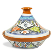 Tajine in terracotta colore Blu