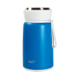 Lunch box termica con cucchiaio in acciaio inox colore Blu