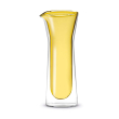 Caraffa in vetro borosilicato a doppia parete colore Giallo