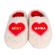 Pantofole decoro BEST MAMA. Taglia S (interno 22 cm)