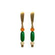 Set 2 spalmaburro in acciaio con manico in resina. Colore VERDE.
