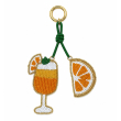 Charm da borsa e/o portachiavi. Decoro SPRITZ.