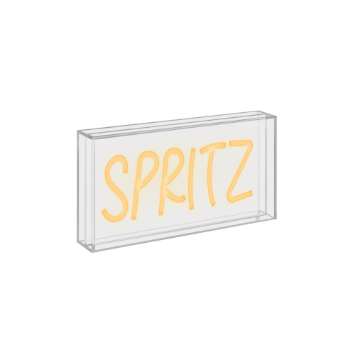 Insegna Neon con scritta decorativa Spritz